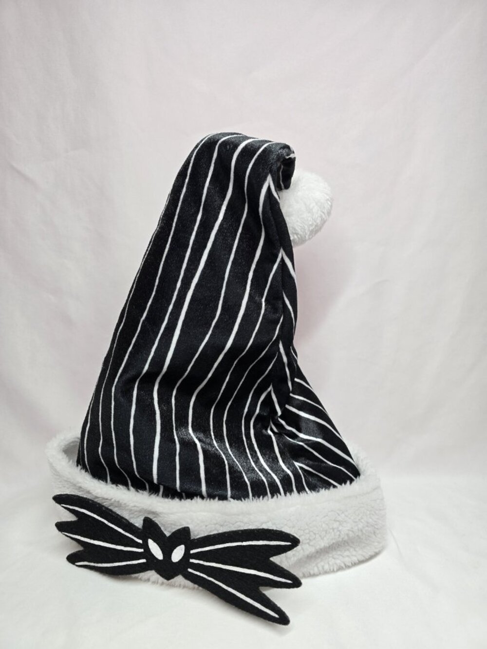 The Nightmare Before Christmas Jack Skellington Santa Hat One Size Fits Most